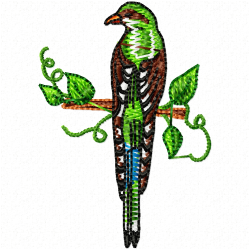 Small Birds Embroidery Design 10